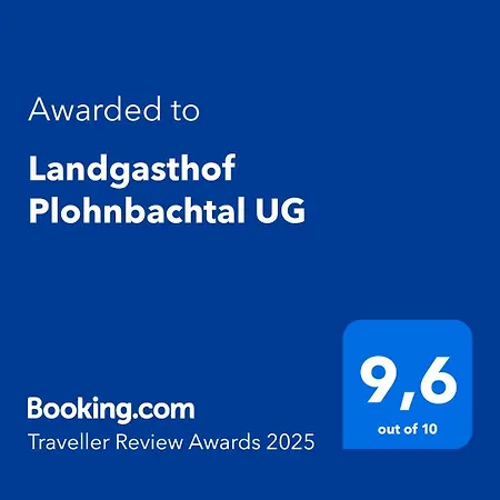 Landgasthof Plohnbachtal Ug ホテル